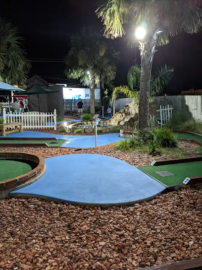 Island Golf mini golf course in Dauphin Island, Alabama