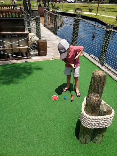Pirate's Island Adventure Golf mini golf course in Gulf Shores, Alabama