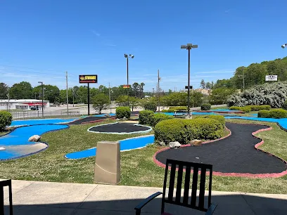 Rack Em Billiards mini golf course in Pelham, Alabama