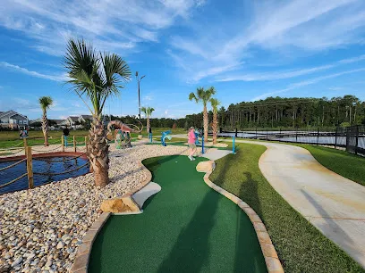 Eastern Shore Lanes mini golf course in Spanish Fort, Alabama