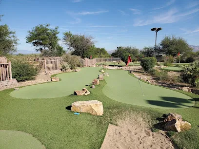 Triple Play mini golf course in Green Valley, Arizona