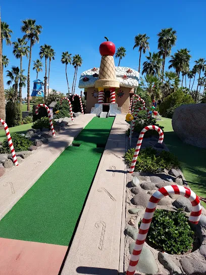 Castles N' Coasters mini golf course in Phoenix, Arizona