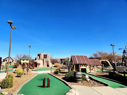 In The Game Prescott Valley mini golf course in Prescott Valley, Arizona