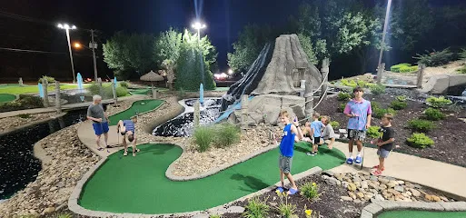 Volcano Falls Miniature Golf mini golf course in Hot Springs, Arkansas