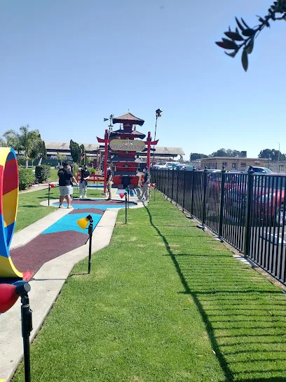 Golden Tee Golfland mini golf course in Castro Valley, California