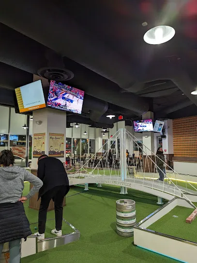 Tipsy Putt mini golf course in Emeryville, California