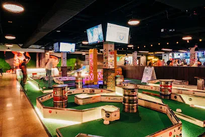 Tipsy Putt mini golf course in Monterey, California