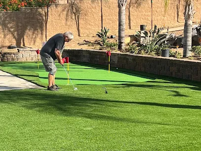 Flawless Grass mini golf course in Newport Beach, California