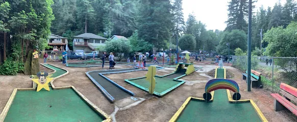 Rio Nido Pee Wee Golf mini golf course in Rio Nido, California