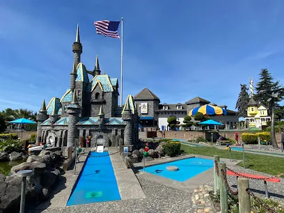 Scandia Family Fun Center mini golf course in Rohnert Park, California