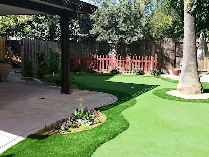 Artificial Grass Depots mini golf course in Roseville, California
