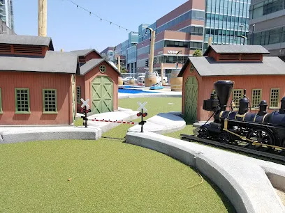 SPARK Gardens mini golf course in San Francisco, California