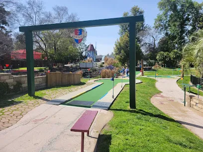 Sherman Oaks Castle Park mini golf course in Sherman Oaks, California