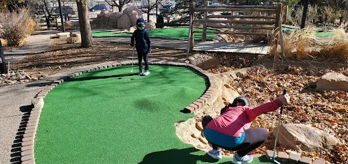 Gateway Park Fun Center mini golf course in Boulder, Colorado