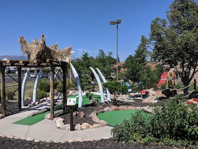 Lost Realm Adventure Park mini golf course in Colorado Springs, Colorado