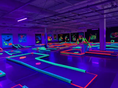 Glowgolf Mini Golf Ft. Collins mini golf course in Fort Collins, Colorado