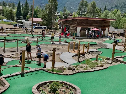 Meandering Moose mini golf mini golf course in Grand Lake, Colorado