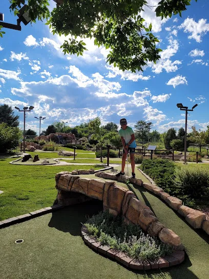 Greeley Family FunPlex mini golf course in Greeley, Colorado