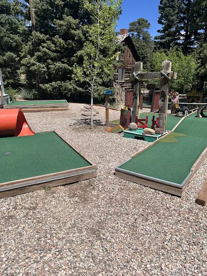 The Bear’s Den at Cuchara mini golf course in La Veta, Colorado