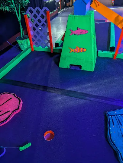 GlowGolf mini golf course in Loveland, Colorado