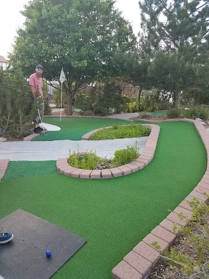 Rocky Mountain Clubhouse mini golf course in Salida, Colorado