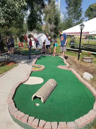 Amaze'n Steamboat Family Fun Park mini golf course in Steamboat Springs, Colorado
