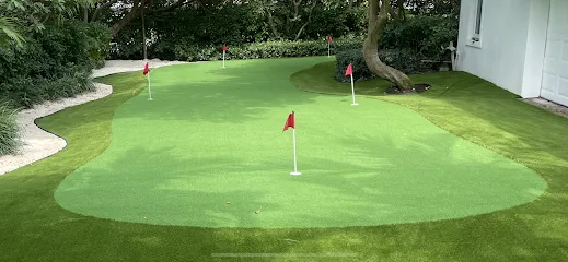 Evergreen Tech mini golf course in Boca Raton, Florida