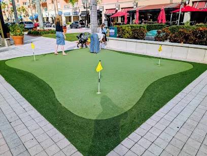 Putt'N On The Plaza mini golf course in Boca Raton, Florida