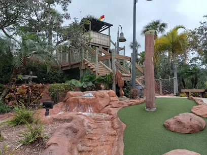 Congo River Golf mini golf course in Bonita Springs, Florida