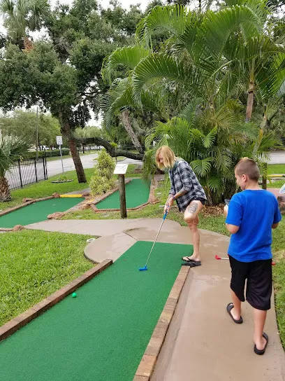 Golf N Gator mini golf course in Cape Canaveral, Florida