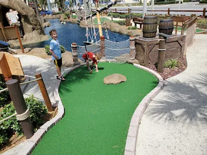 Pirate's Island Adventure Golf mini golf course in Daytona Beach, Florida
