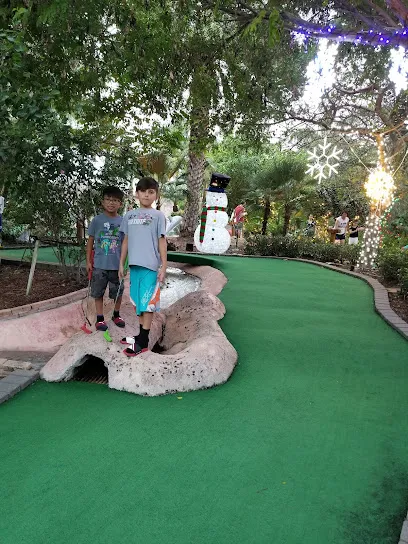 Putt'n Around mini golf course in Delray Beach, Florida