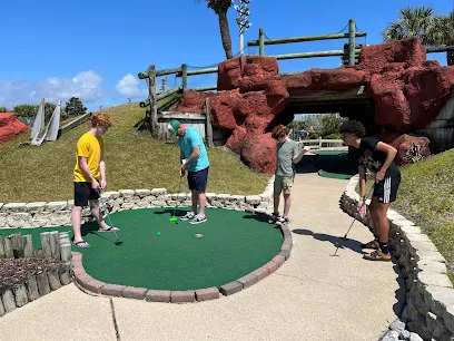 Mini Golf and Fat Daddy's Arcade at The Track - Destin mini golf course in Destin, Florida