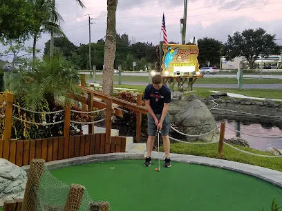 Smugglers Cove Adventure Golf mini golf course in Fort Myers Beach, Florida