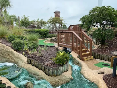 Wild Willy's Adventure Zone mini golf course in Fort Walton Beach, Florida
