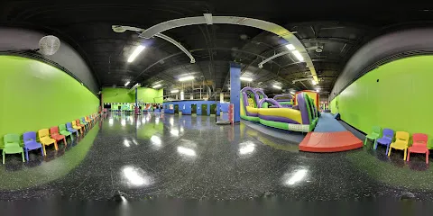 Action Town Family Fun Center mini golf course in Hialeah, Florida