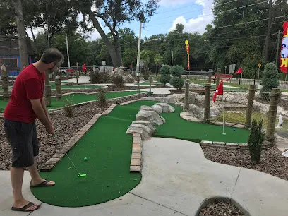Batting Cage & Latin Flavor mini golf course in Jacksonville, Florida