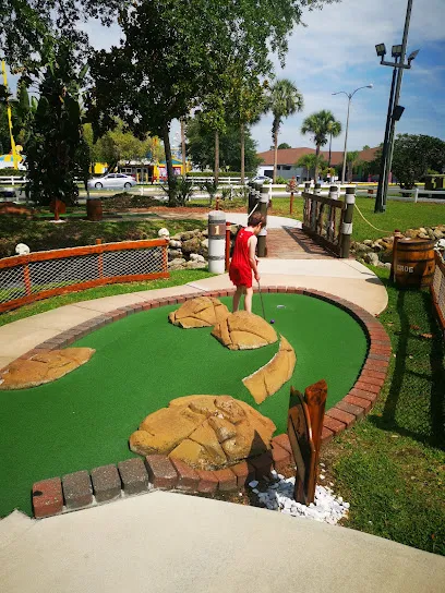 Pirate's Cove Adventure Golf mini golf course in Kissimmee, Florida