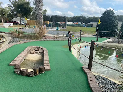 Tree Tops Golf mini golf course in Lady Lake, Florida