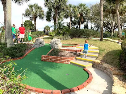 Family Fun Center mini golf course in Lakeland, Florida