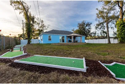 Mini Golf Fun House mini golf course in Lakeland, Florida