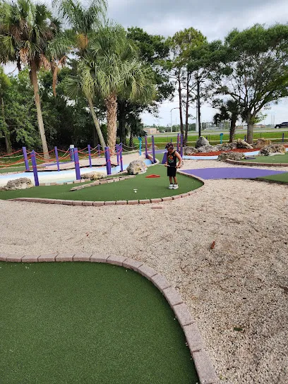 Piquet Entertainment & Race Park mini golf course in Loxahatchee, Florida