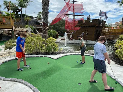 Smugglers Cove Adventure Golf mini golf course in Madeira Beach, Florida