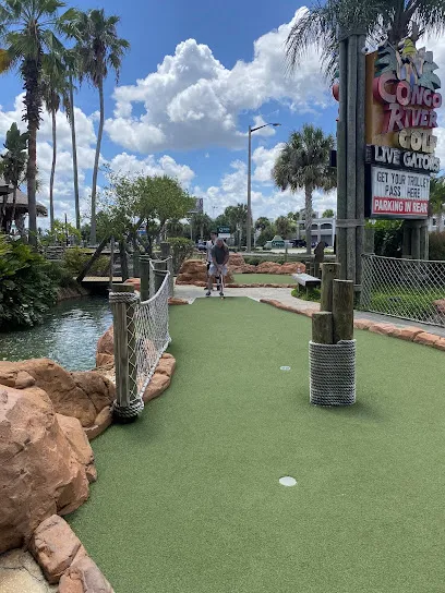 Congo River Golf mini golf course in Orlando, Florida