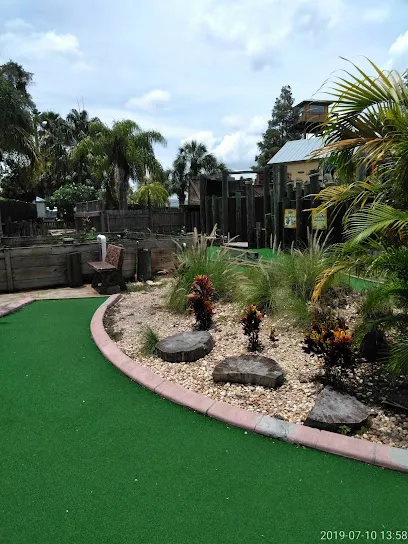 Gator Golf Adventure Park mini golf course in Orlando, Florida