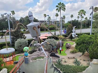 Hollywood Drive-In Golf mini golf course in Orlando, Florida