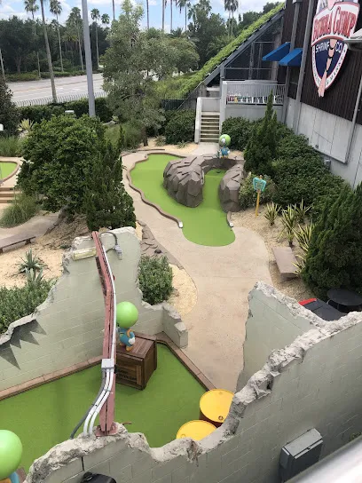 Invaders from Planet Putt mini golf course in Orlando, Florida