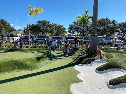 PopStroke mini golf course in Orlando, Florida