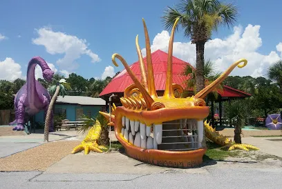 Goofy Golf mini golf course in Panama City Beach, Florida