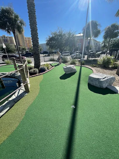 PCB Wheel mini golf course in Panama City Beach, Florida